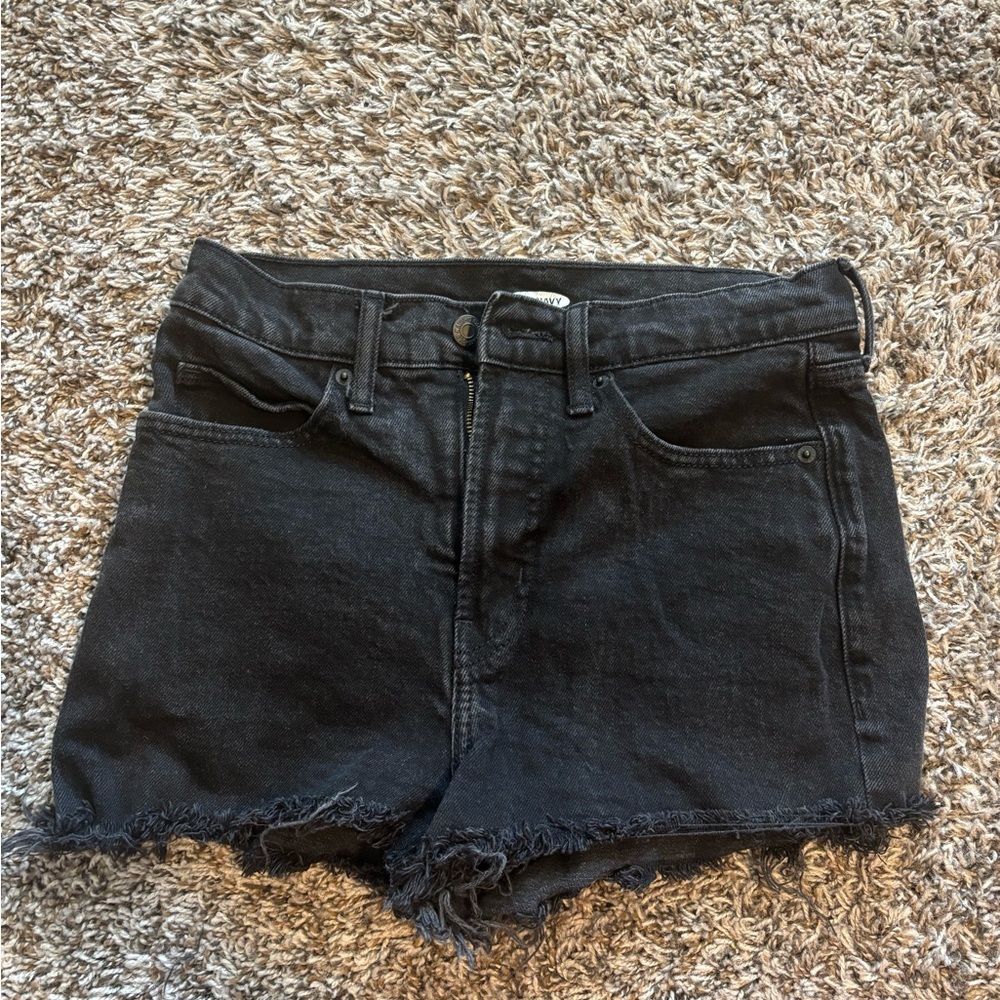 Old Navy Charcoal Denim Shorts